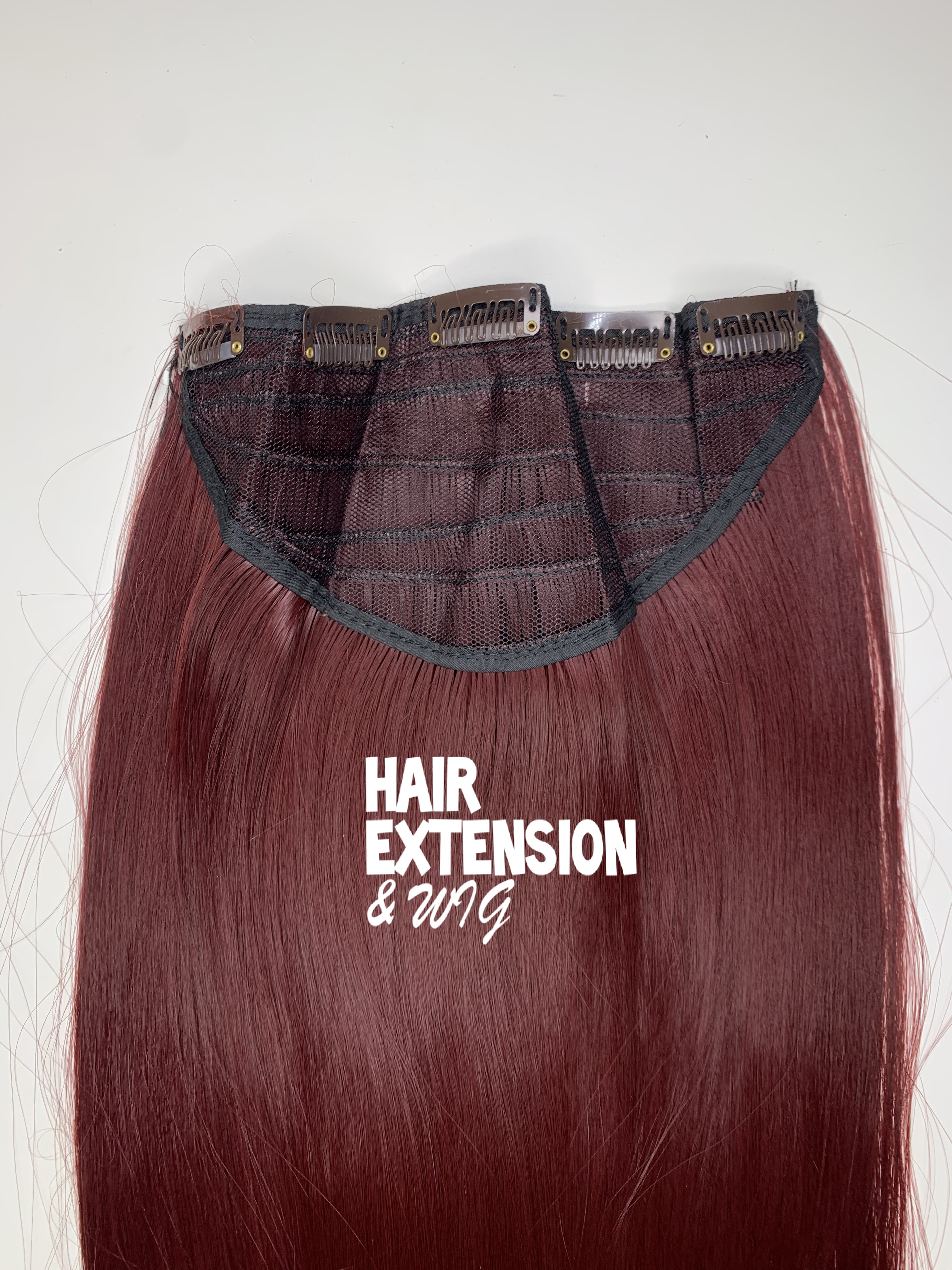 Straight 170gm "28 inch" Burgundy (35) HAIR EXTENSIONS product-image