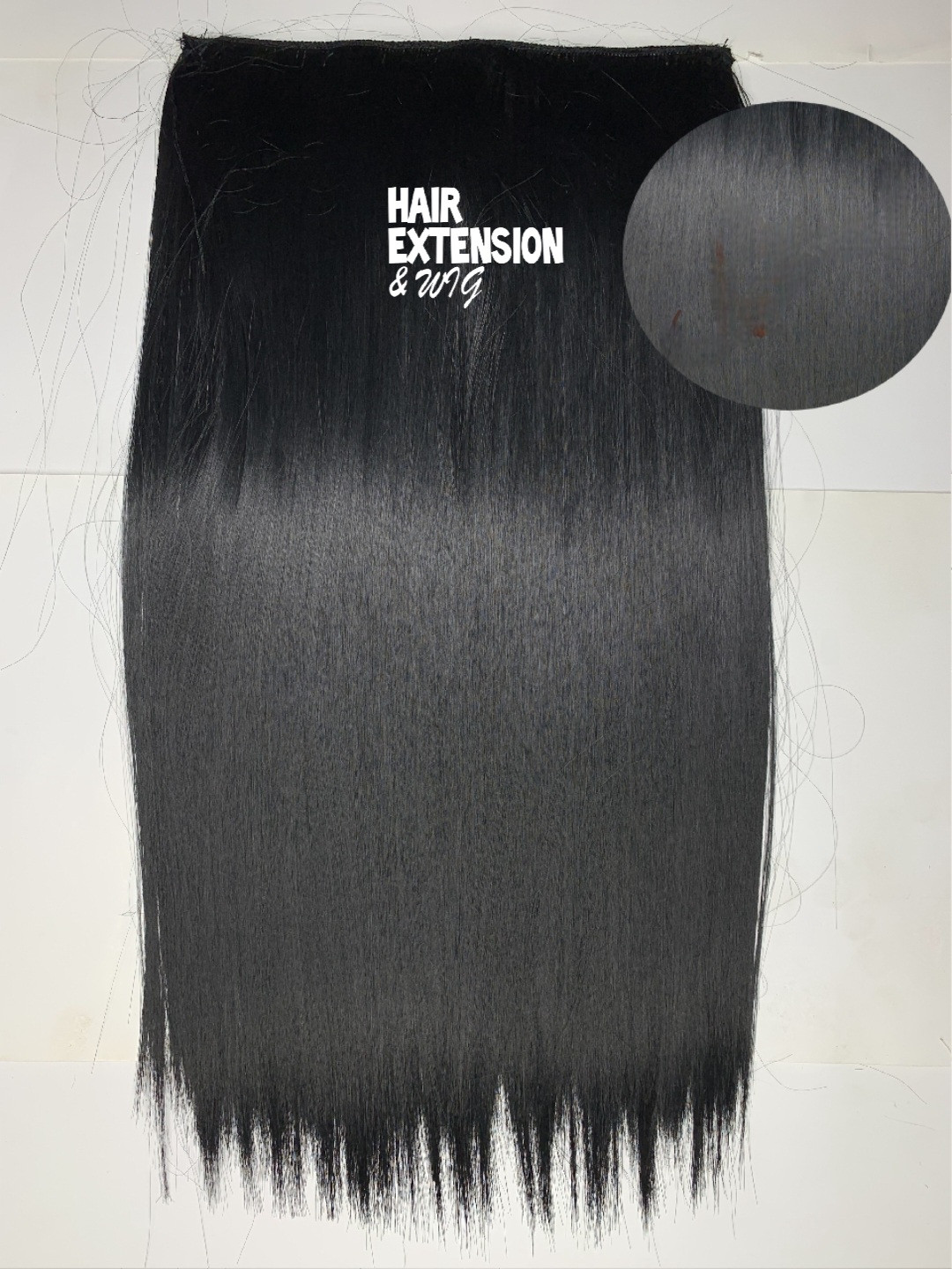 Straight 130G 16" jet black (1) HAIR EXTENSIONS product-image