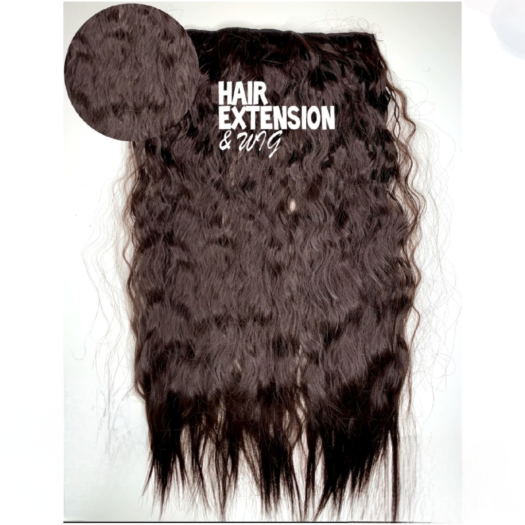 Curly 170G 26" dark brown (6) HAIR EXTENSIONS product-image