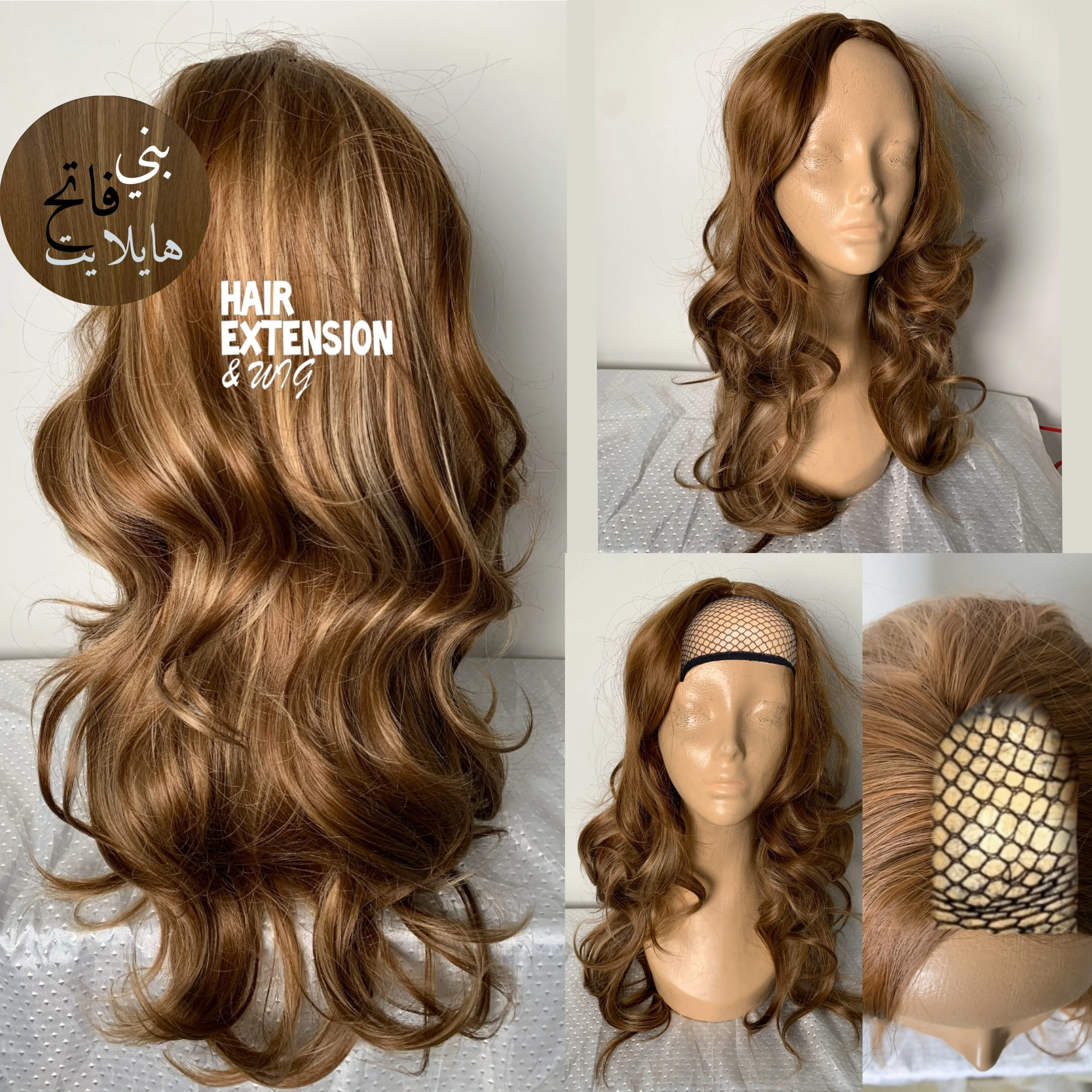 gradient Wave "30 inch" highlight brown (shth24) U_Part_Wig product-image