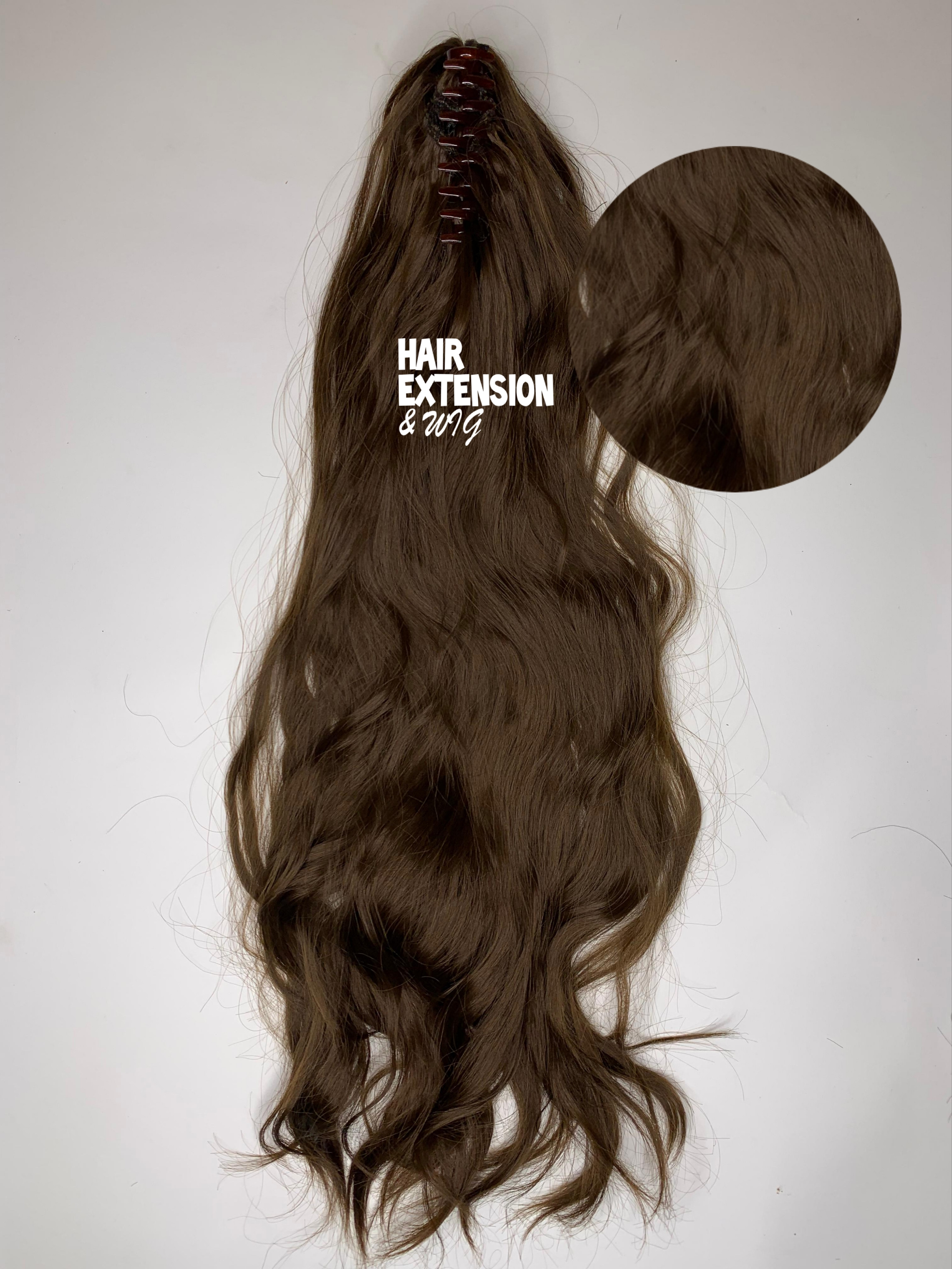 Body Wavy 140G 28" Medium brown (8) ponytail product-image