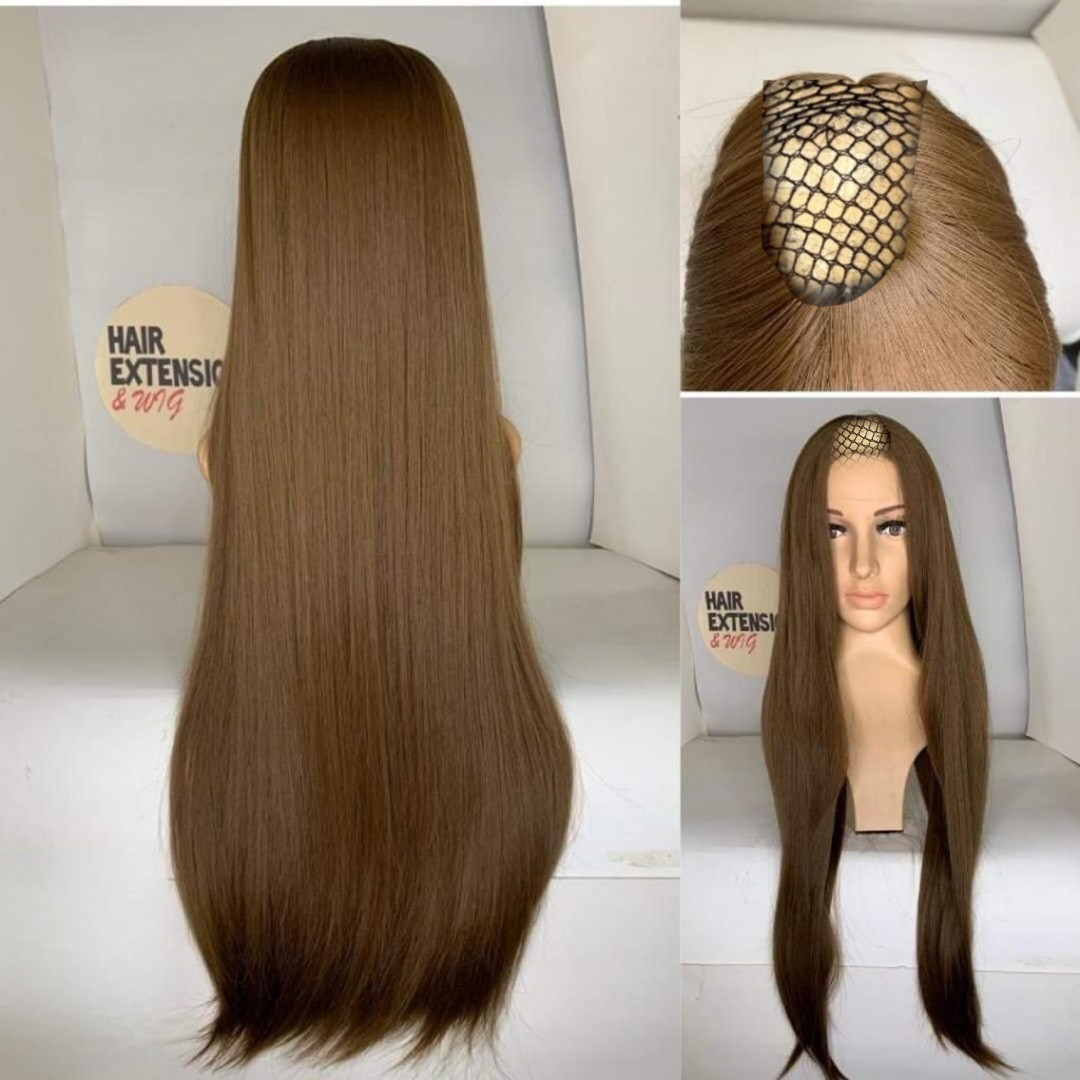 Straight 260gm "40 inch" light brown (sht10) U_Part_Wig product-image